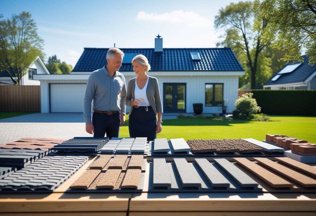 Sådan vælger du de bedste materialer til din indkørsel og dit tag i Jylland